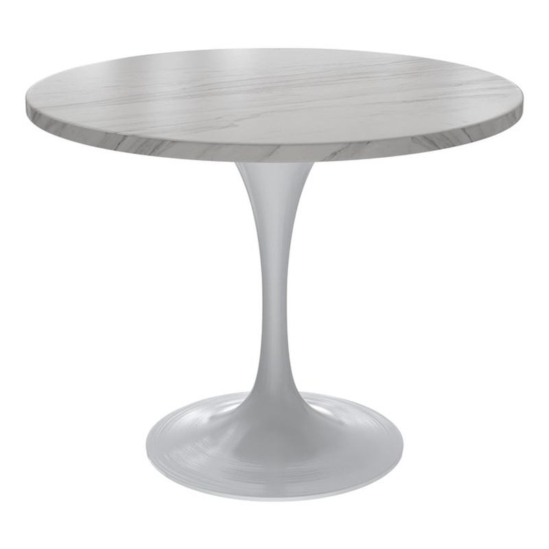 LeisureMod Verve Dining Table with a 36