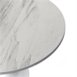 LeisureMod Verve Dining Table with a 48