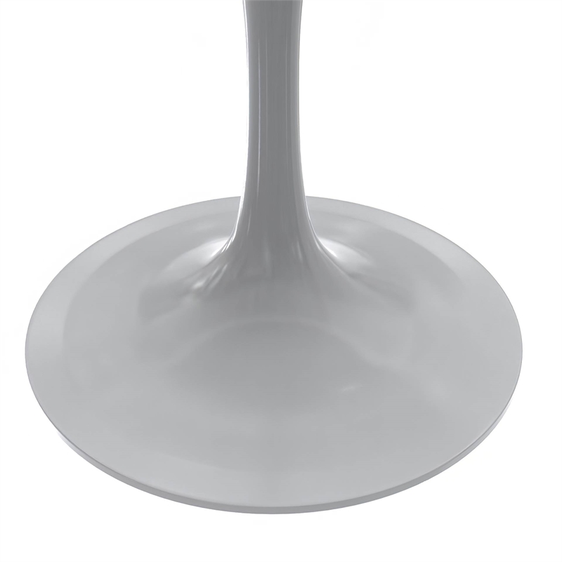 LeisureMod Verve Dining Table with a 48