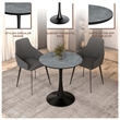 LeisureMod Bristol Dining Table with a 27 