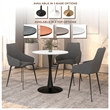 LeisureMod Bristol Dining Table with a 27 