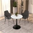 LeisureMod Bristol Dining Table with a 27 