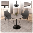 LeisureMod Bristol Dining Table with a 36 