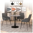LeisureMod Bristol Dining Table with a 36 