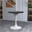 LeisureMod Verve Dining Table with a 27