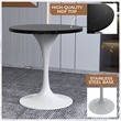 LeisureMod Verve Dining Table with a 27