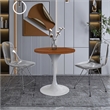 LeisureMod Verve Dining Table with a 27