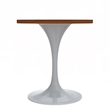 LeisureMod Verve Dining Table with a 27