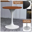 LeisureMod Verve Dining Table with a 27