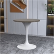 LeisureMod Verve Dining Table with a 27