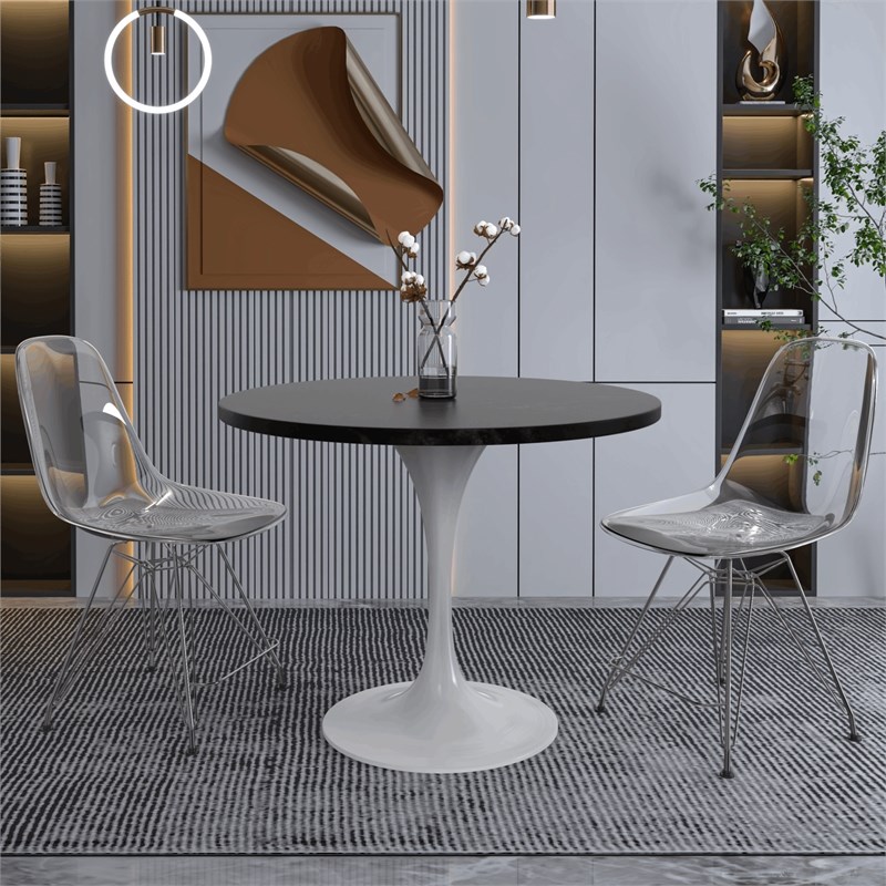 LeisureMod Verve Dining Table with a 36