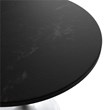 LeisureMod Verve Dining Table with a 36
