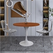 LeisureMod Verve Dining Table with a 36