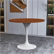 LeisureMod Verve Dining Table with a 36