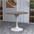 LeisureMod Verve Dining Table with a 36