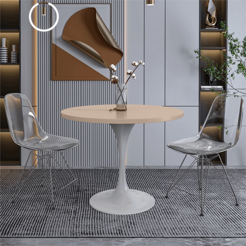 LeisureMod Verve Dining Table with a 36