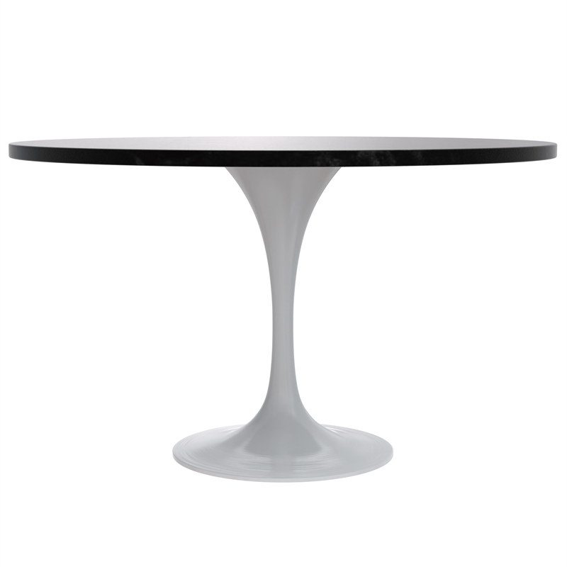 LeisureMod Verve Dining Table with a 48