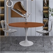 LeisureMod Verve Dining Table with a 48