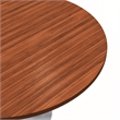 LeisureMod Verve Dining Table with a 48