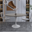 LeisureMod Verve Dining Table with a 48