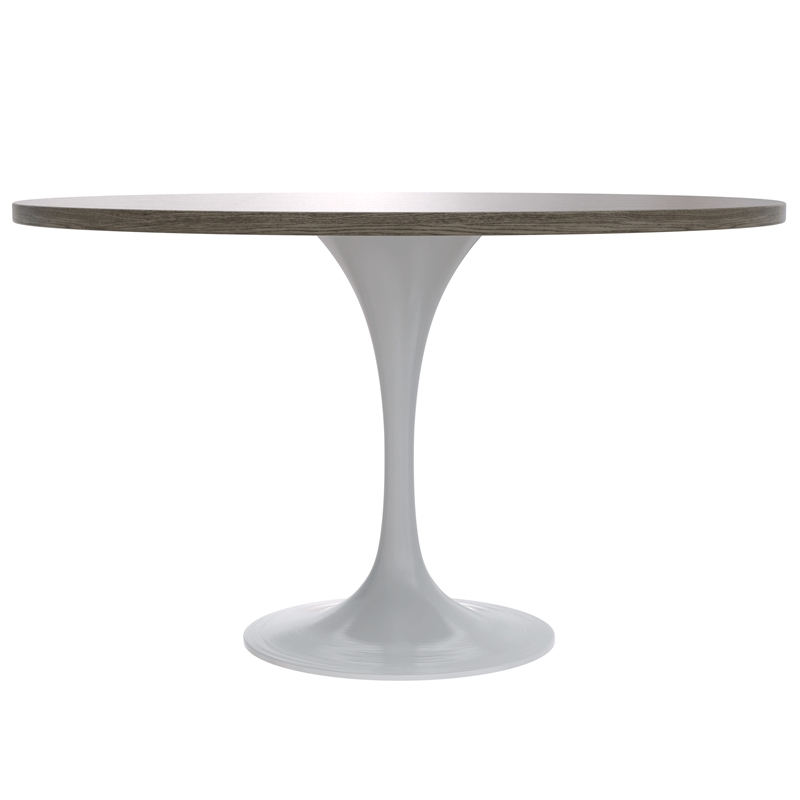 LeisureMod Verve Dining Table with a 48