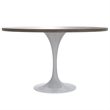 LeisureMod Verve Dining Table with a 48
