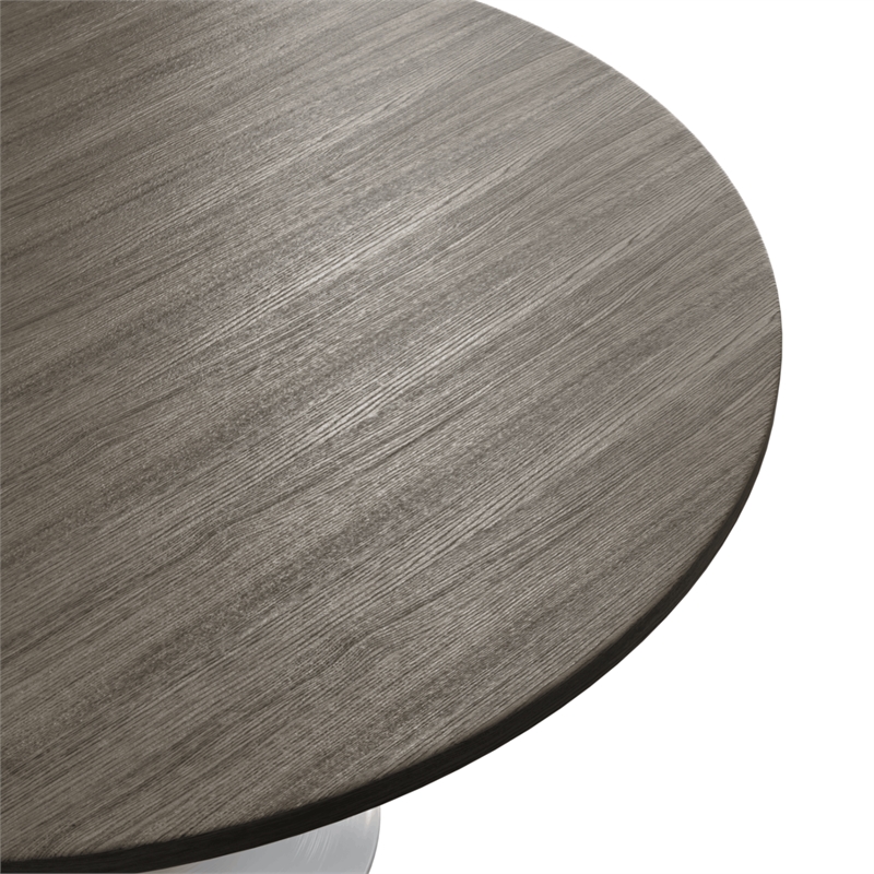 LeisureMod Verve Dining Table with a 48