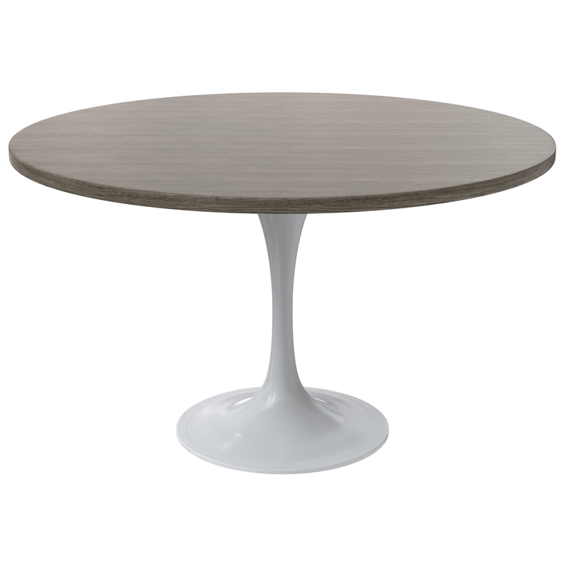 LeisureMod Verve Dining Table with a 48
