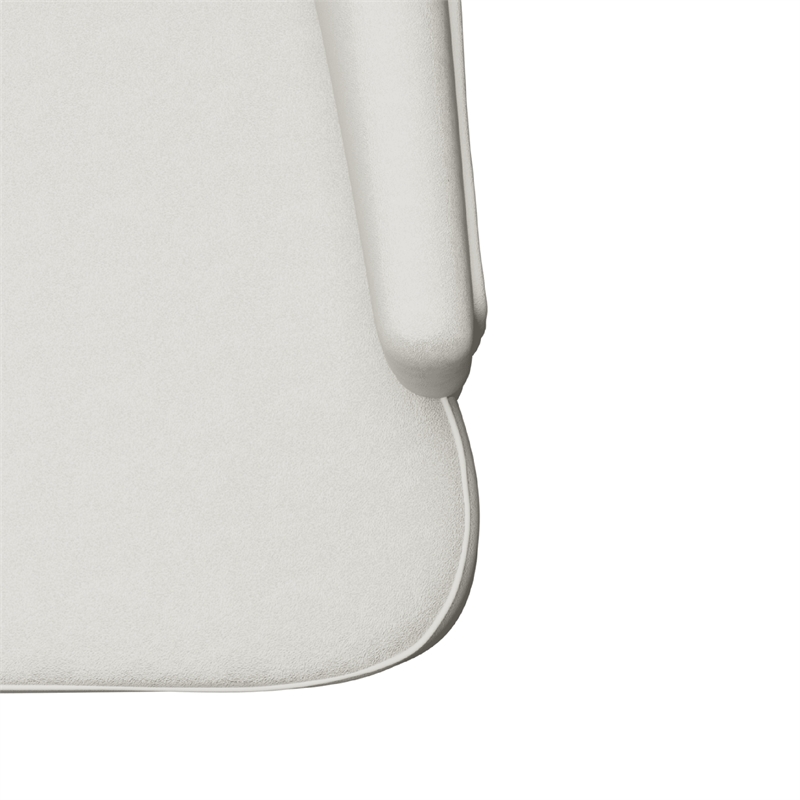 Velvet Dining Chair Diamond-Tufted Side Chair in Rubberwood in Beige