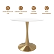 Round Dining Table 24