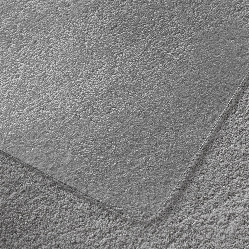 Cleartex Enhanced Polymer Rectangular Chair Mat for Carpets - 48