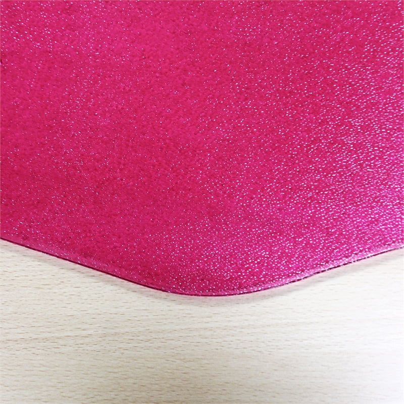 9Mat Polycarbonate Pink Gaming E-Sport Chair Mat for Hard Floors - 38