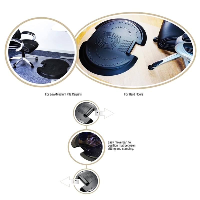 AFS-TEX System 5000 S2S Anti Fatigue Mat and Chair Mat  For Carpeted Floors