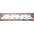 Doortex Long Kitchen Runner Mat Vegetable Design Size 20 x 55
