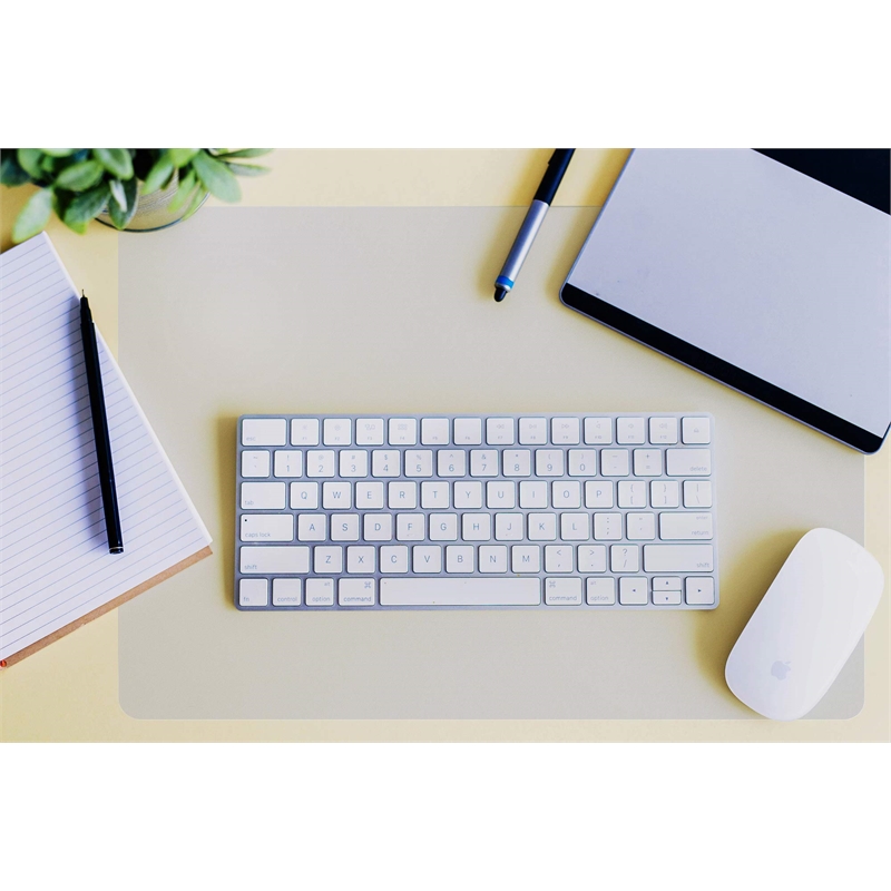 Desktex Polycarbonate Desk Pad - 20
