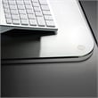 Desktex Glaciermat Glass Desk Pad Size 19 x 24 in Clear