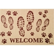 Doortex Indoor Entrance MatWelcome Mat with Boot print Design Size 24