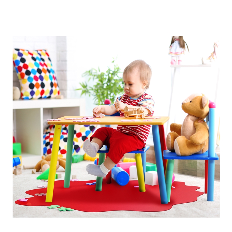 CraftTex Sploshmat Play Mat Gripper-back for use on carpet Red 40