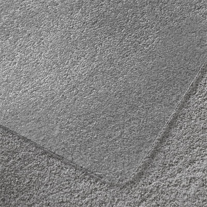 Cleartex Enhanced Polymer Rectangular Chair Mat for Carpets - 36