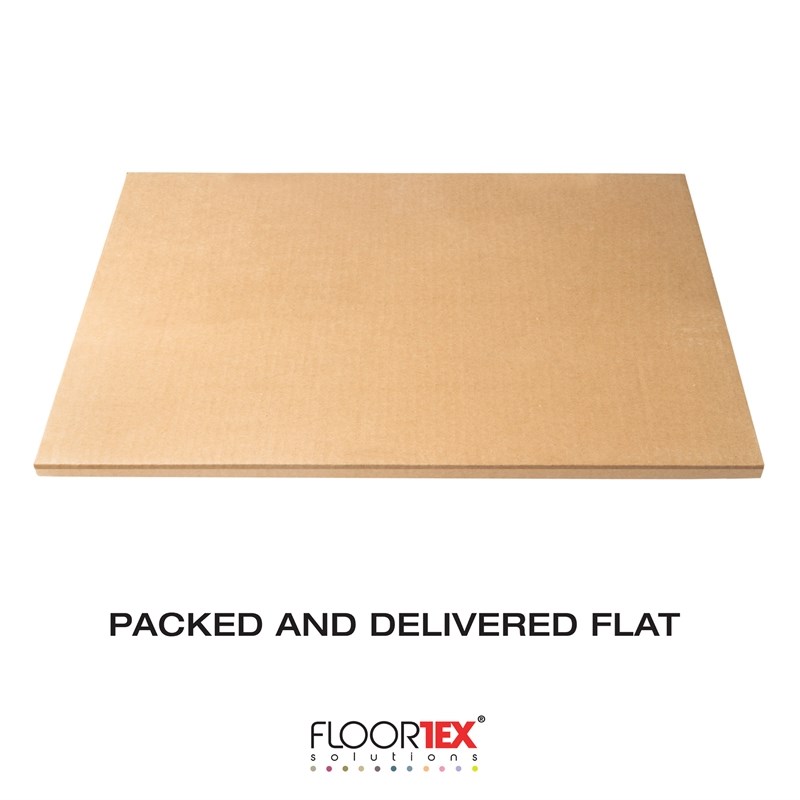 Floortex Polycarbonate Lipped Chair Mat For Hard Floor Clear Size 35 x 47