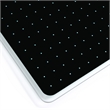 Viztex Glacier Magnetic Glass Dry Erase Board Light Teal Jet Black 17x23 inch