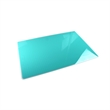 Viztex Glacier Magnetic Glass Dry Erase Board Light Teal 24x 36 inch