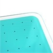 Viztex Glacier Magnetic Glass Dry Erase Board Light Teal 24x 36 inch