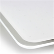 Viztex Glacier Magnetic Glass Dry Erase Board Polar White 24x36 inch