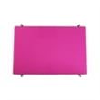 Viztex Glacier Magnetic Glass Dry Erase Board Soft Violet 30x40 inch