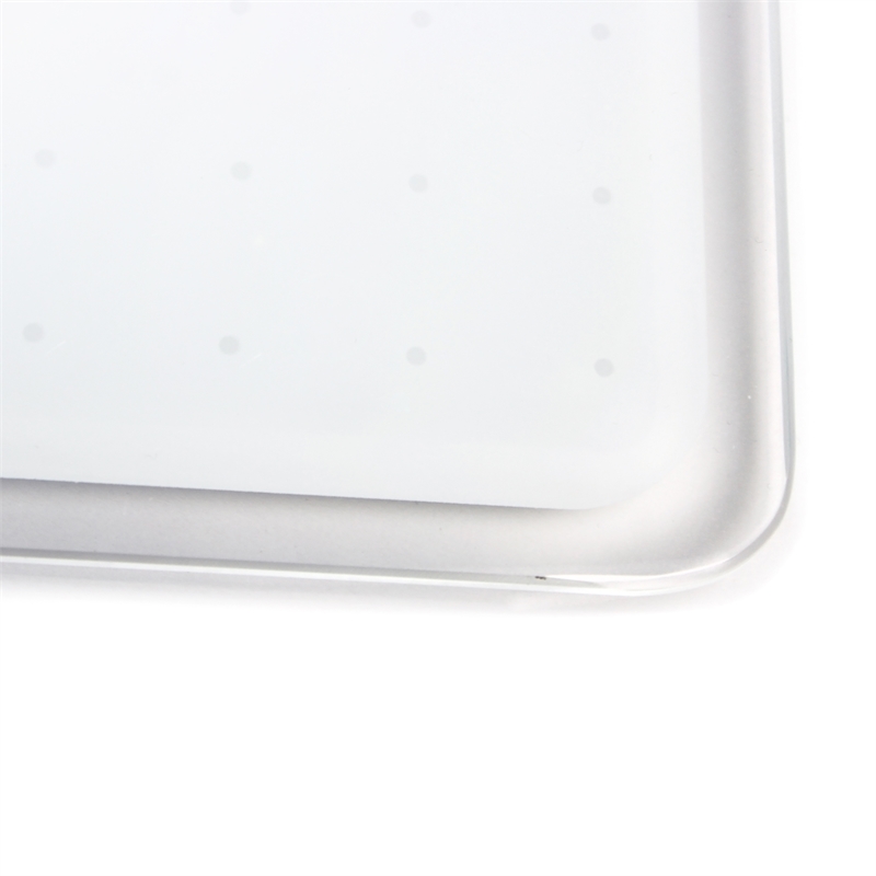 Viztex Glacier Magnetic Glass Dry Erase Board Polar White 30x40 inch