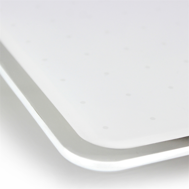 Viztex Glacier Magnetic Glass Dry Erase Board Polar White 30x40 inch