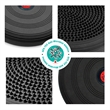 AFS-TEX Active Exercise Wobble Cushion Balance Disc & Pump