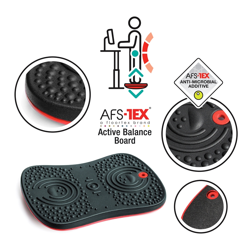 AFS-TEX Active Exercise Wobble Balance Board