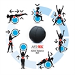 AFS-TEX Active Large Exercise Yoga Balance Ball
